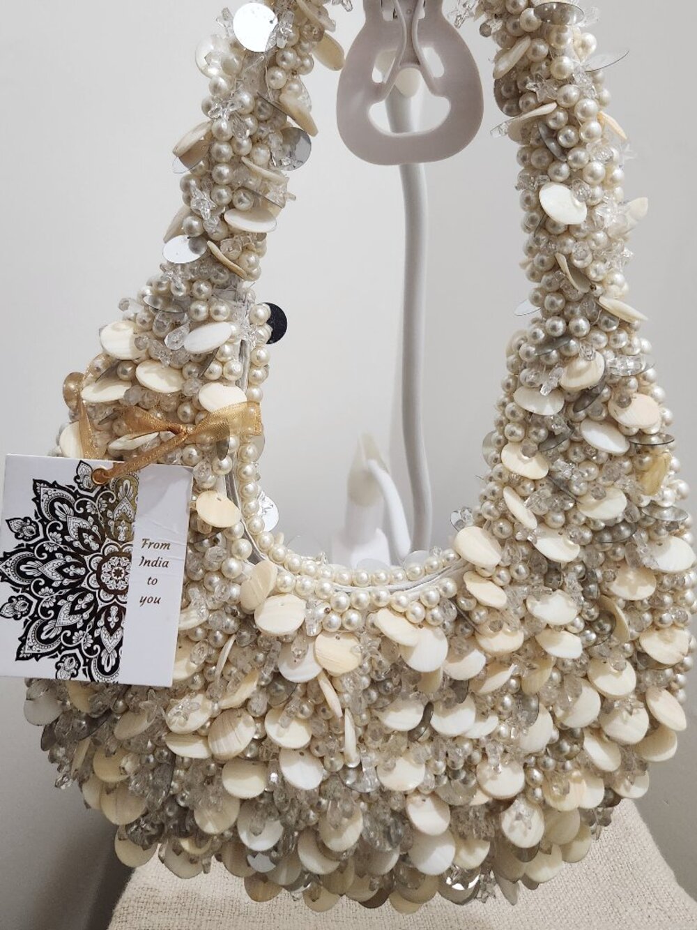 Shell and pearl bag - Picture 4 of 6